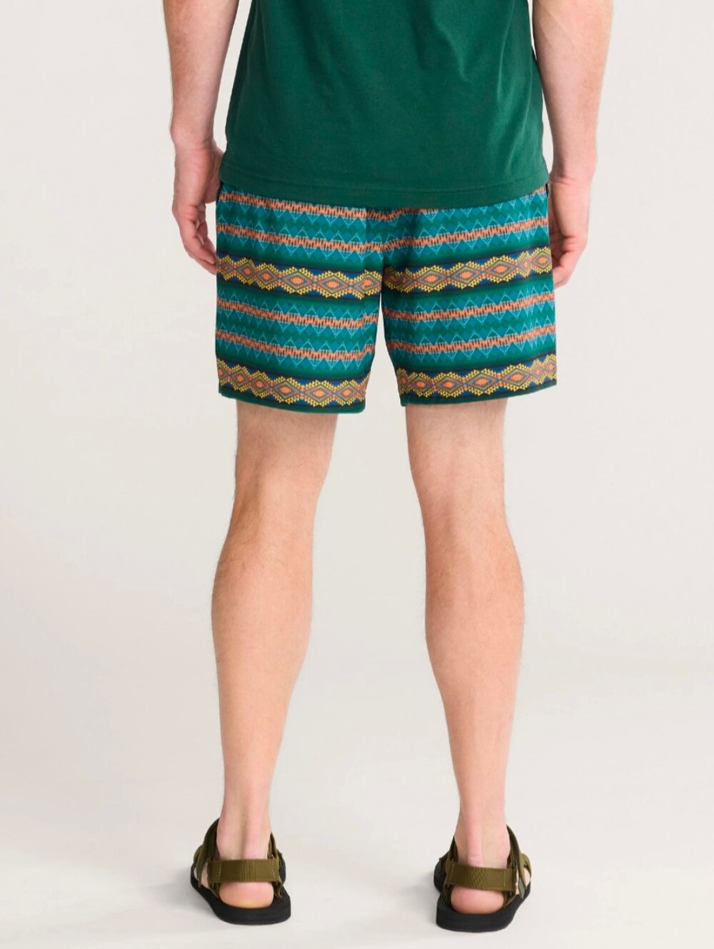 Pendleton Wildland Heroes Shoreside Pack-N-Go Lined Trunks Sz XXL in Aztec Print - Picture 4 of 16